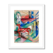 Landscape with Animals Framed & Mounted Print