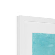 Vase with Three Sunflowers Framed & Mounted Print