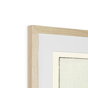 Boats and Setting Sun Framed & Mounted Print