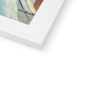 Young Mother Sewing Framed & Mounted Print