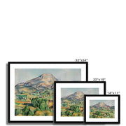 Mont Sainte-Victoire (La Montagne Sainte-Victoire Framed & Mounted Print