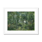 Edge of the Woods Near L'Hermitage, Pontoise Framed & Mounted Print