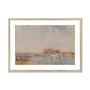 Saint Mammès–Loing Canal (Saint Mammès–Canal du Loing) Framed & Mounted Print