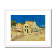 The yellow house Framed & Mounted Print