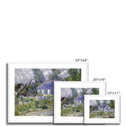 Houses at Auvers Framed & Mounted Print