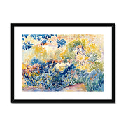 The Artist's Garden at Saint-Clair Framed & Mounted Print