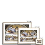 Disputation of the Holy Sacrament Framed & Mounted Print