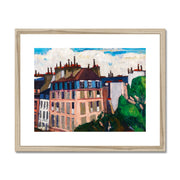 Rooftops, Paris Framed & Mounted Print