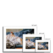 Brown Odalisque Framed & Mounted Print