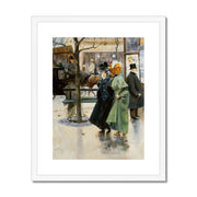On the Boulevards Framed & Mounted Print