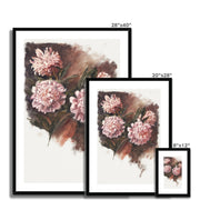 Red Peonies during 19th–20th century Framed & Mounted Print
