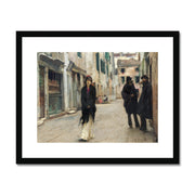 Street in Venice Framed & Mounted Print