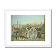 A Corner of Moret-sur-Loing Framed & Mounted Print