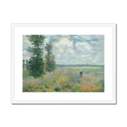 Poppy Fields near Argenteuil Framed & Mounted Print