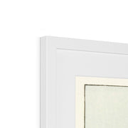 Boats and Setting Sun Framed & Mounted Print