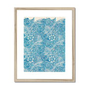 Blue Marigold Framed & Mounted Print