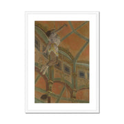 Miss La La at the Cirque Fernando Framed & Mounted Print