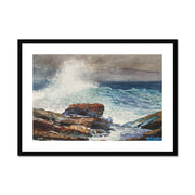 Incoming Tide, Scarboro, Maine  Framed & Mounted Print