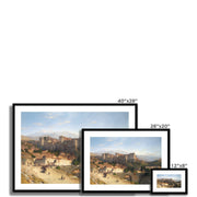 The Hill of the Alhambra, Granada Framed & Mounted Print
