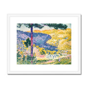 Valley with Fir; Shade on the Mountain Framed & Mounted Print
