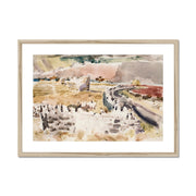 Oxfordshire Landscape Framed & Mounted Print