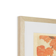 Great Tit on Paulownia Branch Framed & Mounted Print