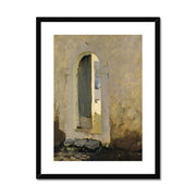 Open Doorway, Morocco Framed & Mounted Print
