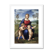 Madonna of the Goldfinch Framed & Mounted Print