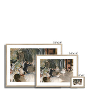 The Rehearsal Onstage Framed & Mounted Print