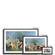 A Centennial of Independence Framed & Mounted Print