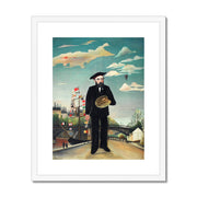 Myself: Portrait – Landscape Framed & Mounted Print