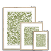 Willow Pattern Framed & Mounted Print