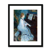 Woman at the Piano Framed & Mounted Print