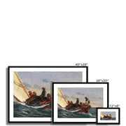 The Flirt Framed & Mounted Print