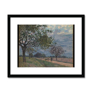 The Road from Versailles to Louveciennes Framed & Mounted Print