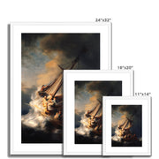 The Storm on the Sea of Galilee Framed & Mounted Print