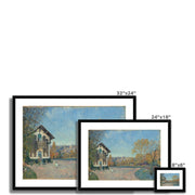 View of Marly-le-Roi from Coeur-Volant Framed & Mounted Print