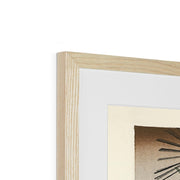 Ukiyo-e illustration, Macaw on Pine Branch Framed & Mounted Print