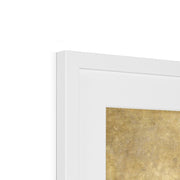 Profile of a Young Fiancée Framed & Mounted Print