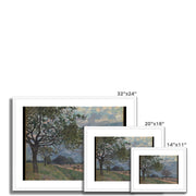 The Road from Versailles to Louveciennes Framed & Mounted Print