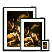 Crucifixion of St. Peter (Crocifissione di san Pietro) Framed & Mounted Print