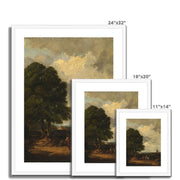 Spring Plowing near East Burgholt, unidentified (British) Framed & Mounted Print