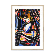 Child in Rocker Framed & Mounted Print