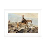 The Bridle Path, White Mountains Framed & Mounted Print