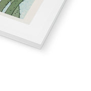 Blooming Lotus Flowers Framed & Mounted Print