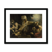 Belshazzar's Feast Framed & Mounted Print
