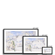 Mont Sainte-Victoire (La Montagne Sainte-Victoire) 1 Framed & Mounted Print