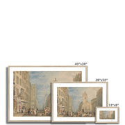 High Street, Edinburgh Framed & Mounted Print