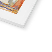 Horses in landscape Framed & Mounted Print