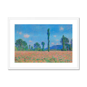 Poppy Field, Giverny  Framed & Mounted Print